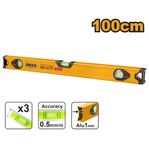 [HSL18100] HSL18100 Ingco Spirit Level [HSL18100]