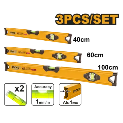 [HSL10403] Ingco Spirit Level Set [HSL10403]
