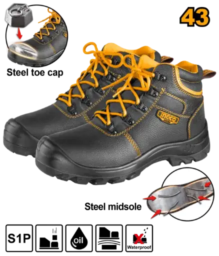 [SSH04S1P.43] Ingco Safety Boots [SSH04S1P.43]