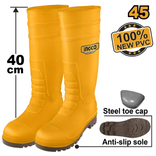 [SSH092SB.45] Ingco Safety Boots [SSH092SB.45]