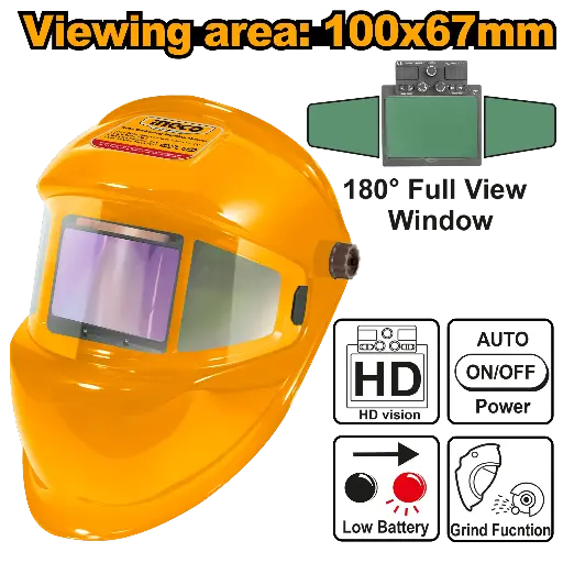[AHM006] Ingco Auto-Darkening Welding Helmet [AHM006]