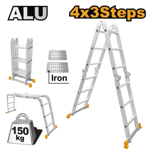 [HLAD04431] Ingco Multi-Purpose Aluminum Ladder [HLAD04431]