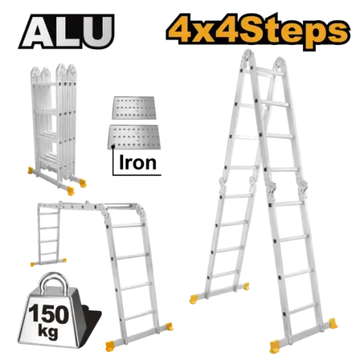 [HLAD04441] Ingco Multi-Purpose Aluminum Ladder [HLAD04441]