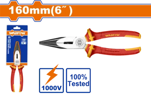 [WPL2936] Wadfow Insulated Long Nose Pliers [WPL2936]