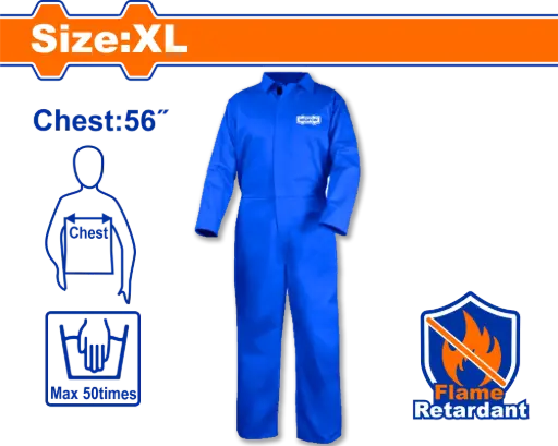 [WAU0102.XL] Wadfow Flame-Retardant Coverall [WAU0102.XL]