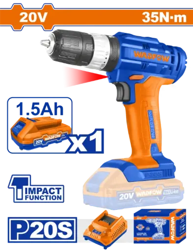 [WCDP521] Wadfow Cordless Impact Drill [WCDP521]