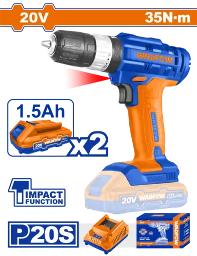 [WCDP522] Wadfow Cordless Impact Drill [WCDP522]