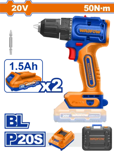 [WCDP552] Wadfow Brushless Cordless Drill [WCDP552]