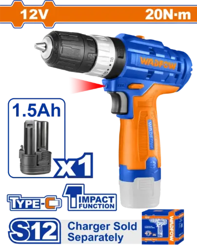 [WCDS540] Wadfow Cordless Impact Drill [WCDS540]