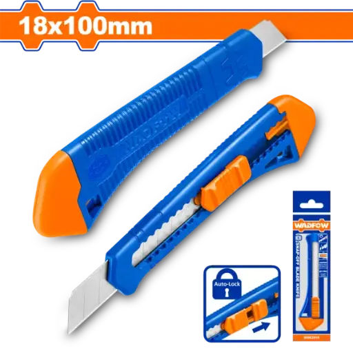 [WSK2918] Wadfow Wadfow Snap-Off Blade Knife 18X100Mm - P20C280 [WSK2918]