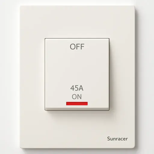 [MPR039] Sunracer 1Gang 45A Dp Switch With Indicator