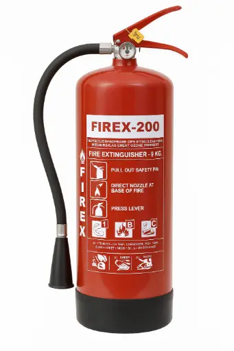 [FIR-07073] Firex Fm-200 Fire Extinguisher 9Kg ( UAE Civil Defence Approved )