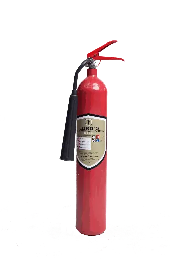 [FIR-07075] Lords Co2 Fire Extinguisher 3Kg ( EN3-BSI Approved ISO 9001 Certified )