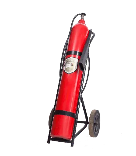 [FIR-07077] Lords Co2 Trolley Fire Extinguisher 25Kg ( EN3-BSI Approved ISO 9001 Certified )
