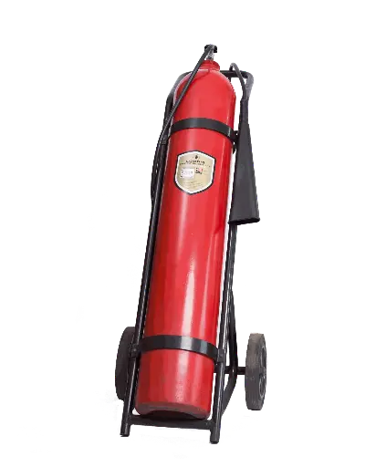 [FIR-07078] Lords Co2 Trolley Fire Extinguisher 45Kg ( EN3-BSI Approved ISO 9001 Certified )