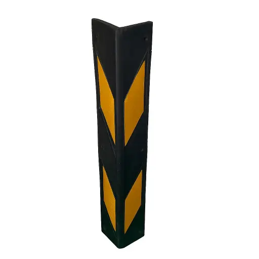 [SAF-07091] Rubber Wall/Column Corner Guard 90D Long