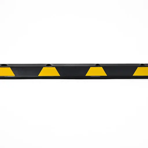 [SAF-07097] WHEEL STOPPER CAR PARKING BARRIER (REFLECTIVE RUBBER) 