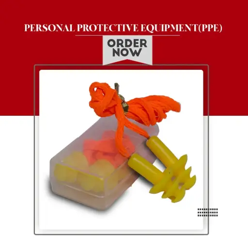 [SAF-07125] Earplug Box (50 Pcs In Box)  En352-2 (Snr 30Db)