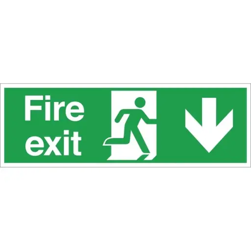 [SAF-07162] Fire Exit Sign Down (Fire Exit Sign)