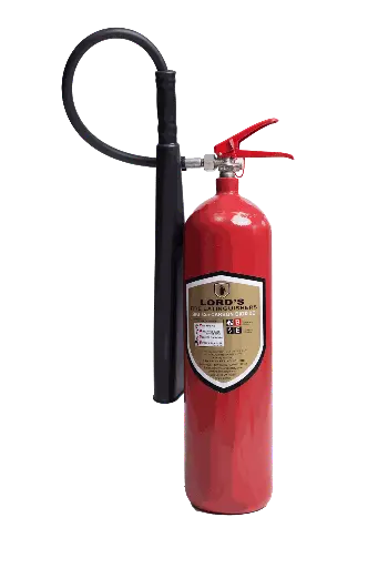 [FIR-08990] Lords Co2 Fire Extinguisher 5Kg ( EN3-BSI Approved ISO 9001 Certified )