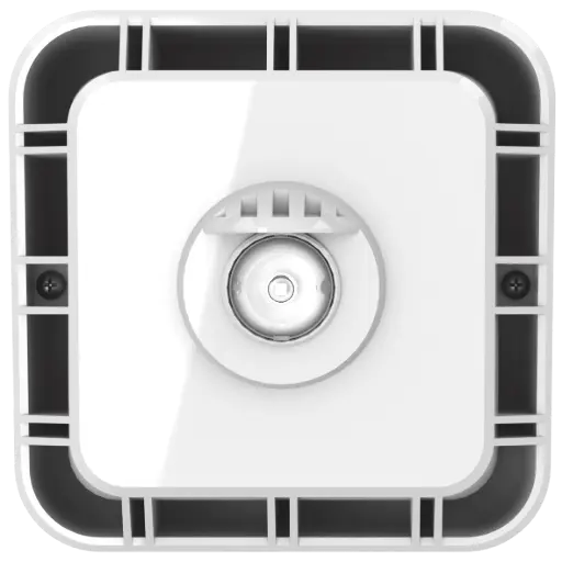 [42-618 MKII-AXTB/W] Zeta Addressable Xtratone Sounder Beacon, White Plastic, White Flash, Fyreye Ii Protocol [42-618 MKII-AXTB/W]