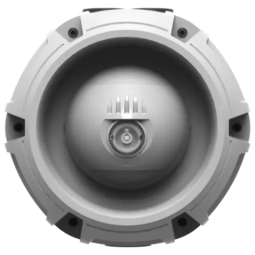 [42-633 ZRPB/W] Zeta Conventional Raptor Sounder Beacon, White Plastic, White Flash [42-633 ZRPB/W]