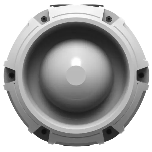 [42-631 ZRP/W] Zeta Conventional Raptor Sounder, White [42-631 ZRP/W]